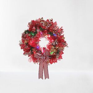 New Lighted Christmas Wreath